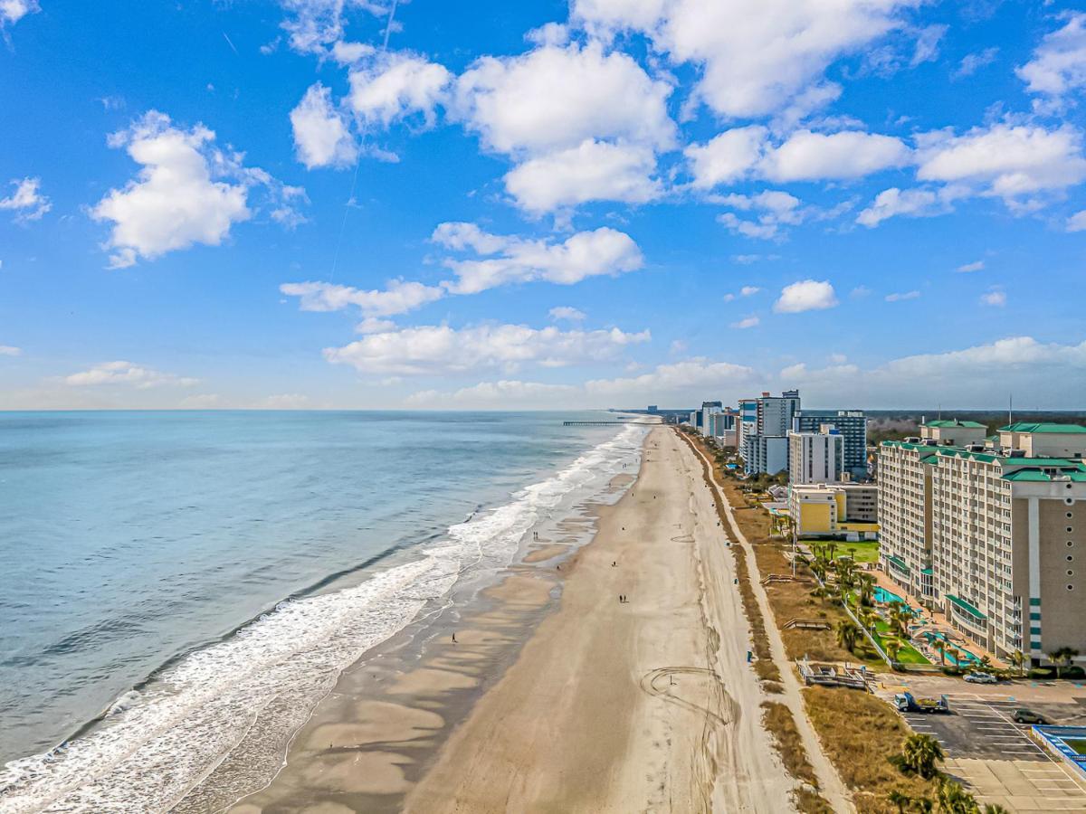 Ocean Front Studio With Panoramic Views! Palace Resort 1001 เมอร์เทิลบีช ภายนอก รูปภาพ