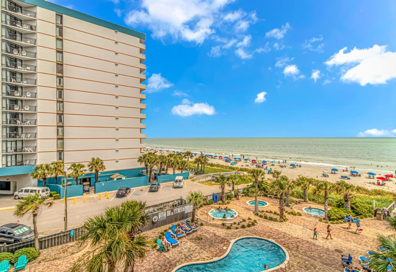 Ocean Front Studio With Panoramic Views! Palace Resort 1001 เมอร์เทิลบีช ภายนอก รูปภาพ
