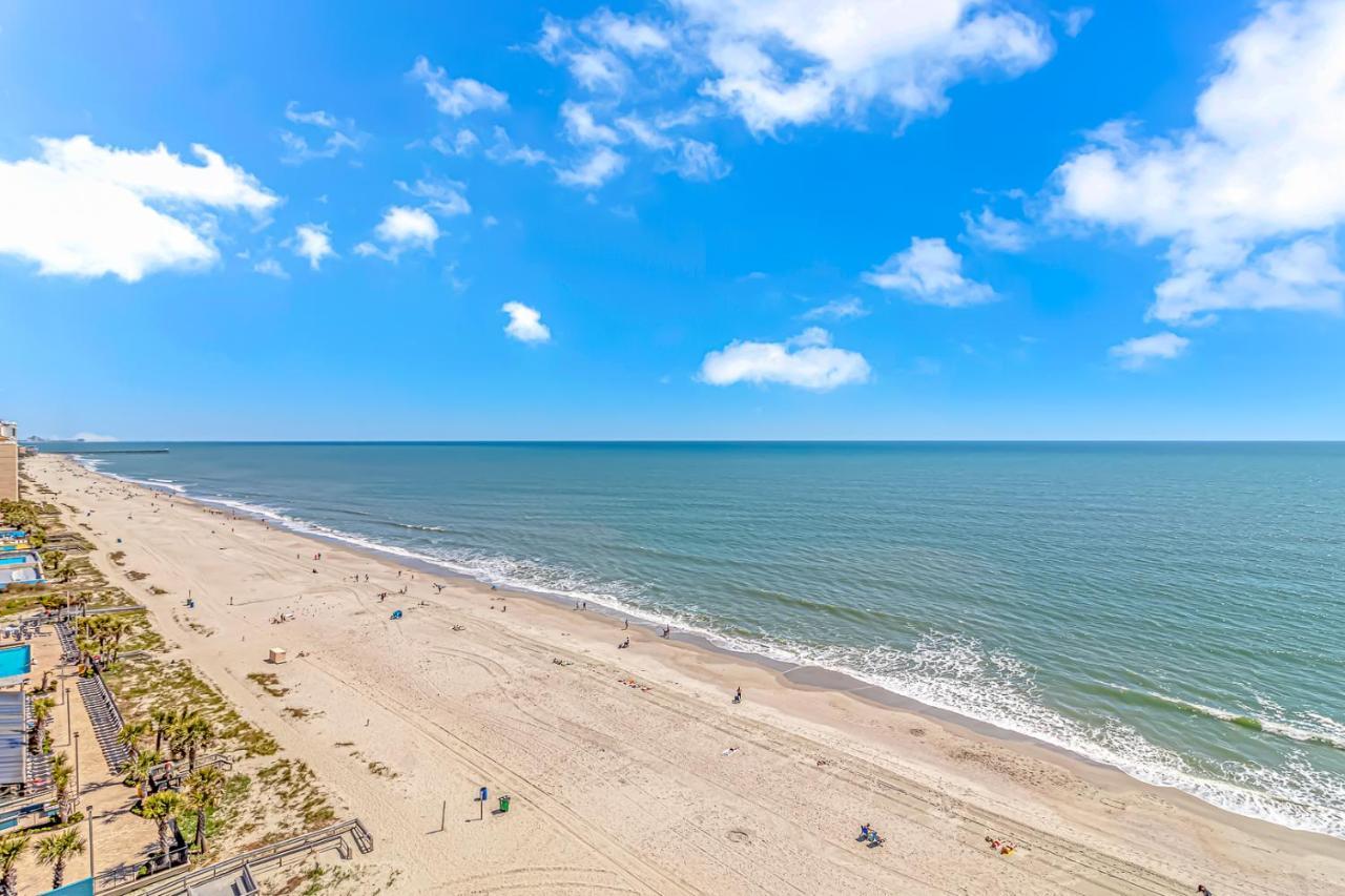 Ocean Front Studio With Panoramic Views! Palace Resort 1001 เมอร์เทิลบีช ภายนอก รูปภาพ